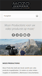Mobile Screenshot of mozoproductions.nl